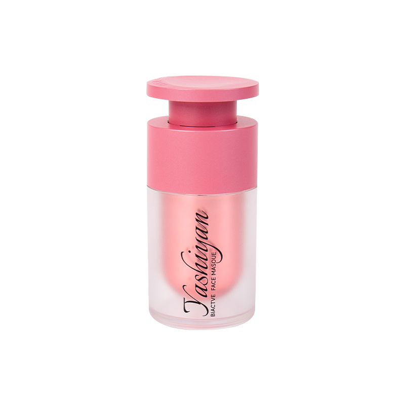 Botol lotion pompa pompa ganda Airless Dinding Kaca Frosted 