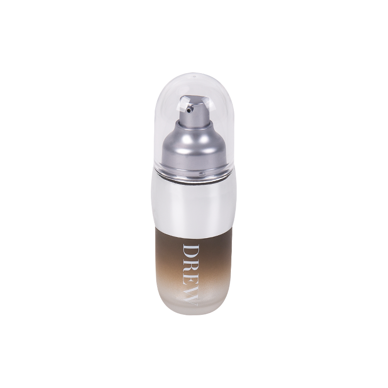 Botol lotion pompa portabel portabel berbentuk kapsul 