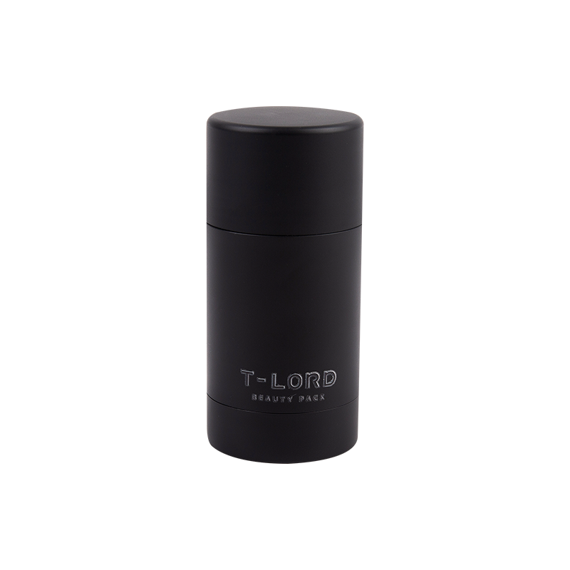 50ml tongkat deodoran PP hitam elegan