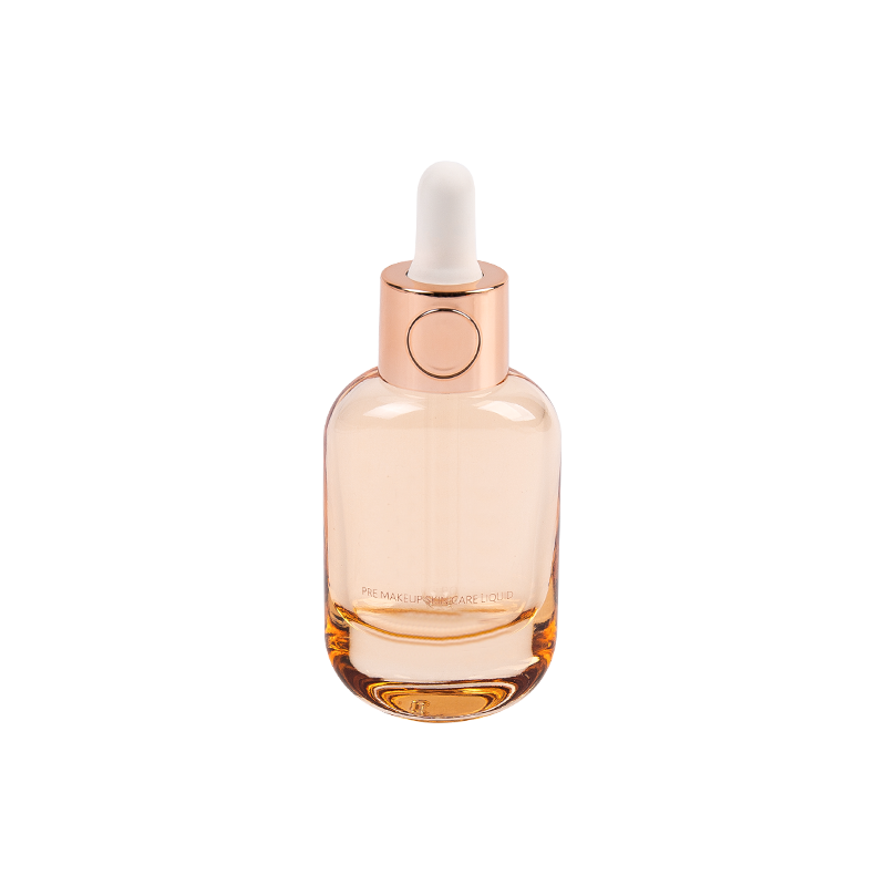 Botol minyak esensial kaca transparan berwarna 30ml
