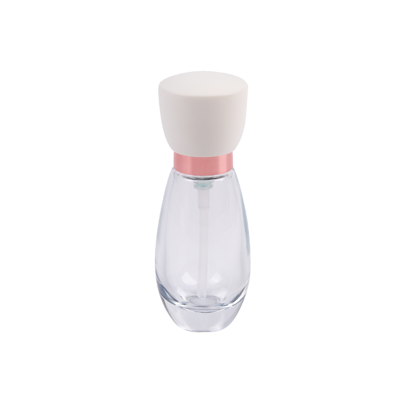 30ml botol kosmetik kaca beku dengan tutup abs