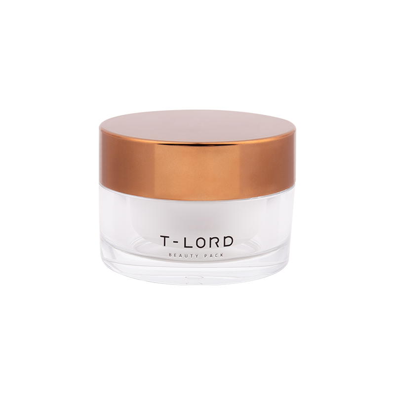 Kapasitas 30g Keanggunan Gold PMMA Cosmetic Cosmetic