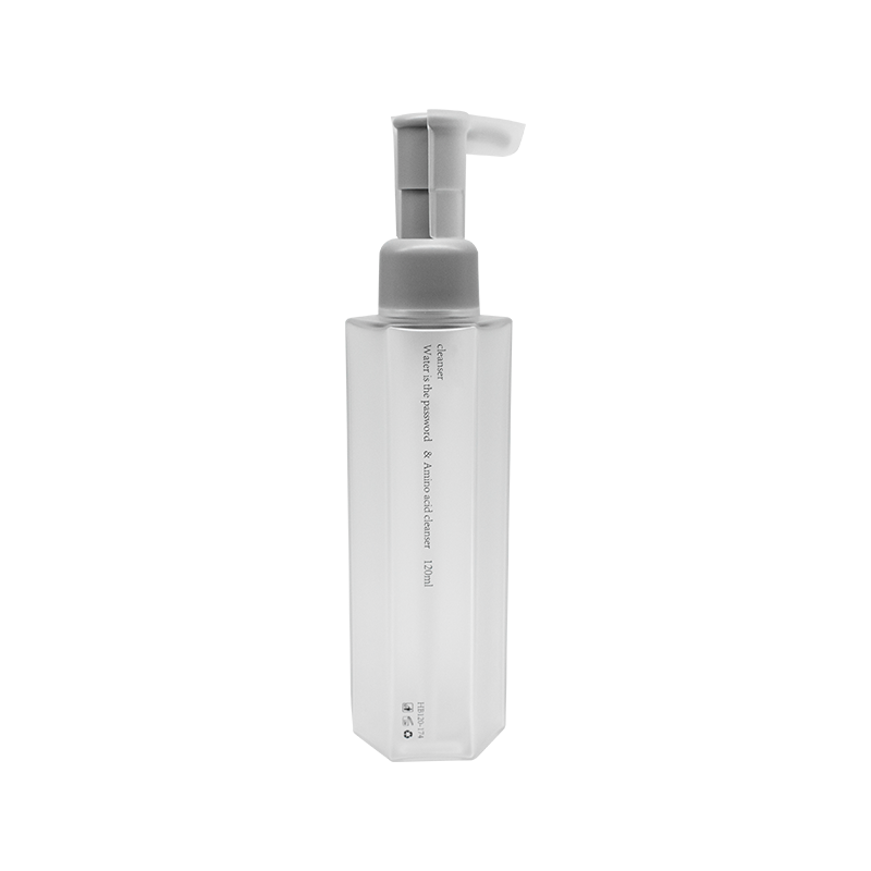Petg 120ml Hexagonal Foaming Cleanser Bottle